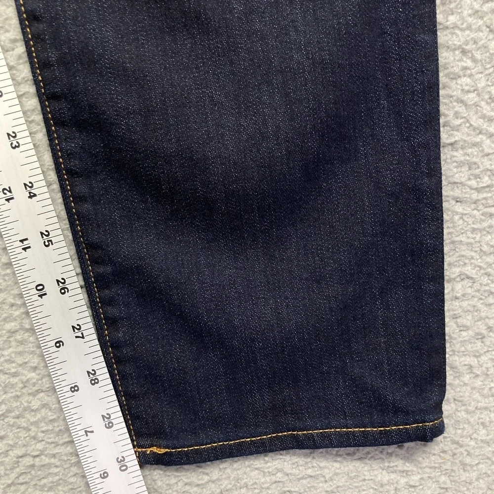 Gap 1969 Jeans Women's 34r (39x30) Dark Wash Blue Tapered‎ Always Skinny NEW
